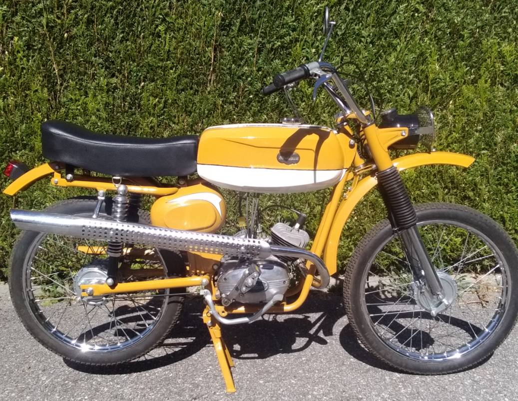 Motobécane après restauration